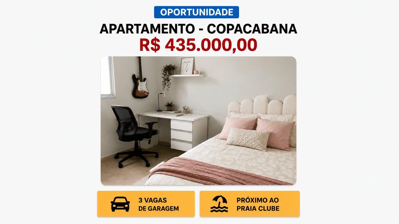 Apartamento em Copacabana - Uberlândia